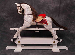 Wooden rocking horse from Garry Evans & Company - Kildare, Ireland